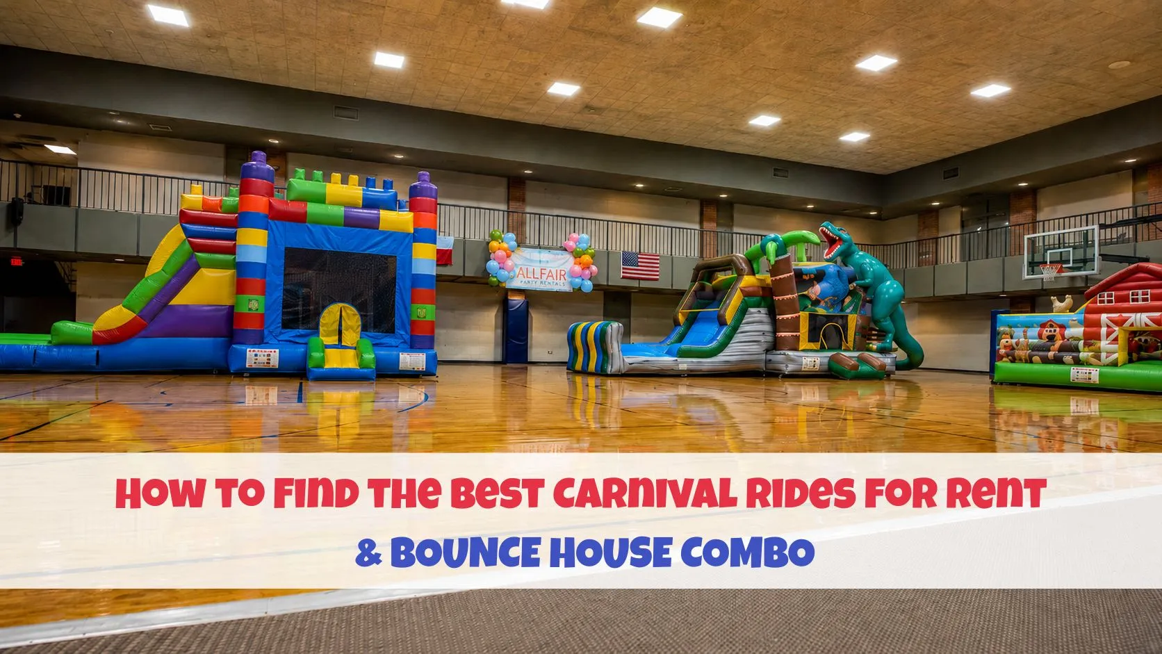 Carnival Rides for Rent & Bounce House Rentals Houston