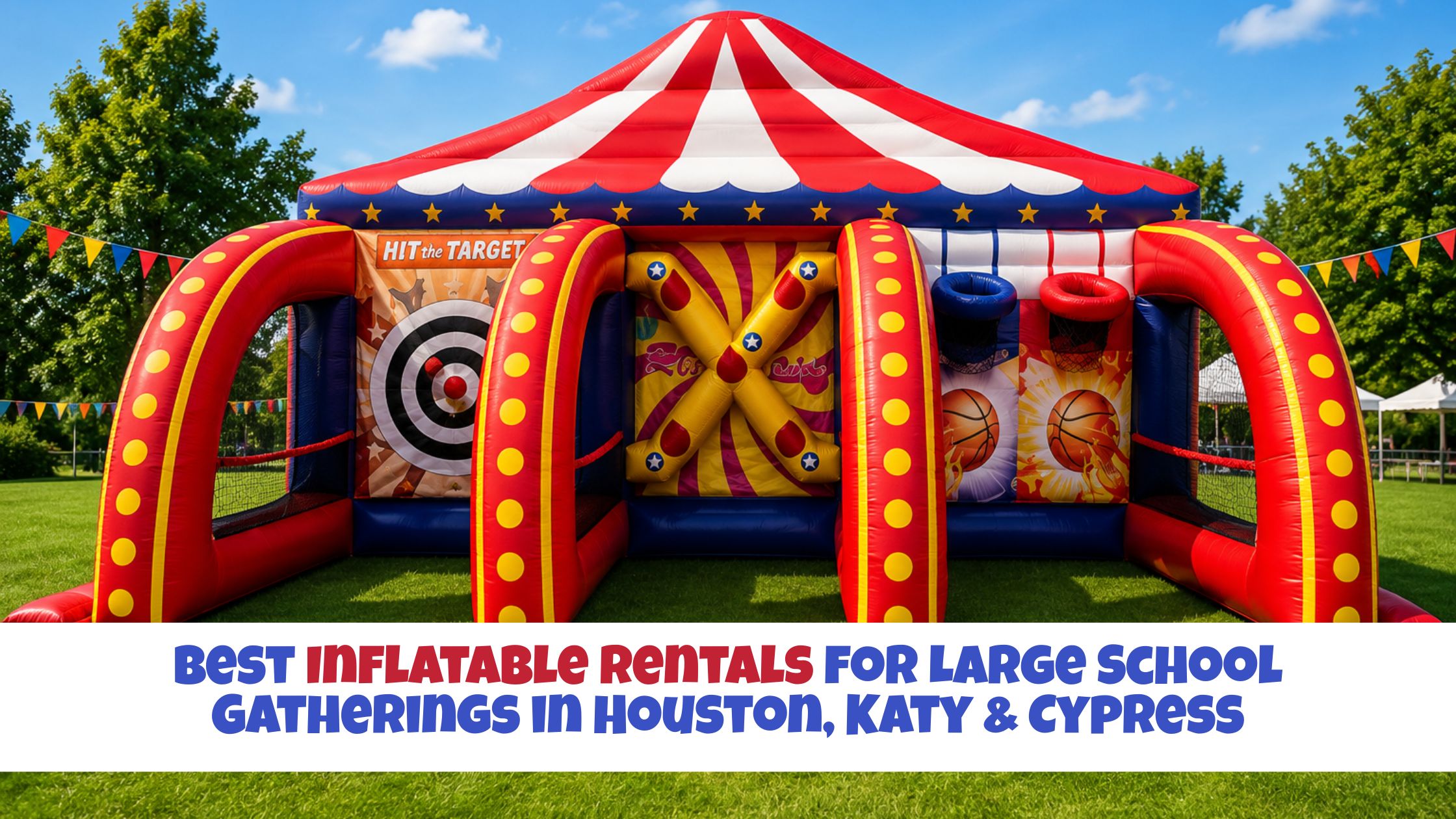 large bounce house rentals
