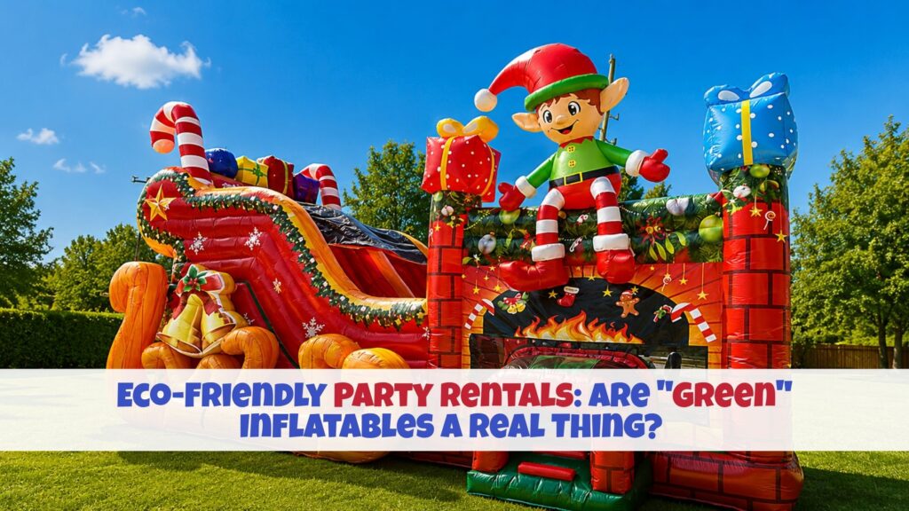 Eco-Friendly Party Rentals: Are "Green" Inflatables a Real Thing?
