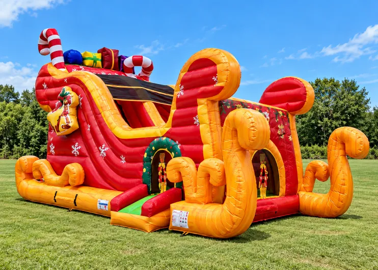 Christmas Sleigh Bounce House