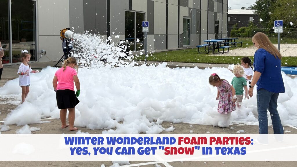 Winter Wonderland Foam Parties: Yes, You Can Get "Snow" in Texas